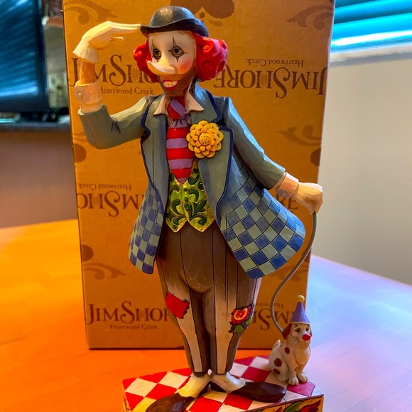 Jim Shore “Clowns Best Friend”. - Picture 1 of 5